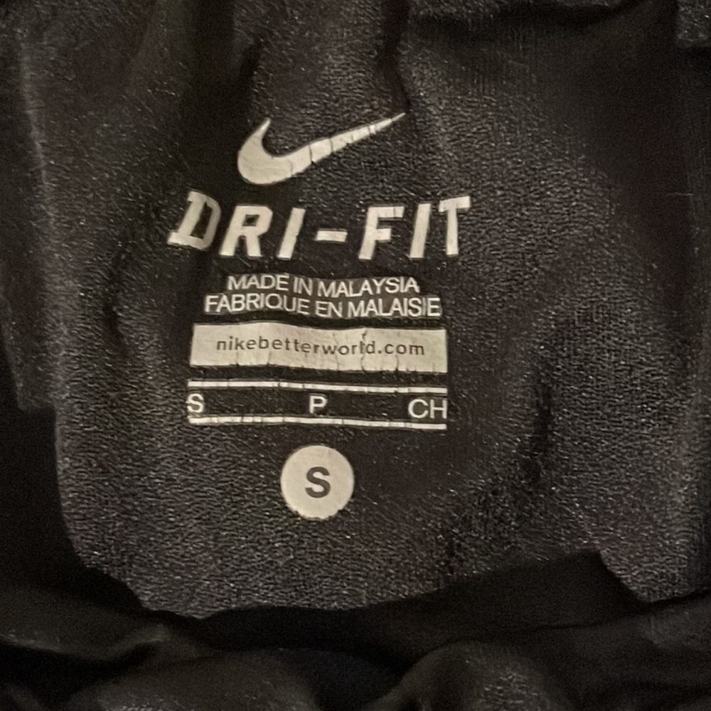 NIKE 3.0" TEMPO DRI-FIT Track Shorts-Black/White Size Small - Picture 5 of 8